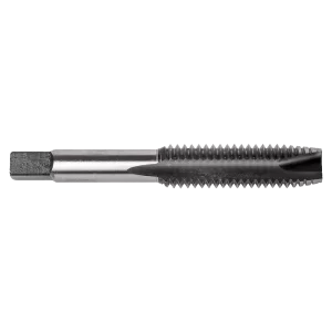 SPIRAL POINT TAP 7/16-14 THREAD UNC 3 FLUTES PLUG CHAMFER HSS TICN FINISH - 0.8810" THREAD LENGTH 3.15" OAL RIGHT HAND H11 SERIES 105H OSG 1594008