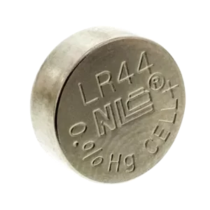 RS PRO 7757233 NON-RECHARGEABLE ALKALINE COIN BUTTON BATTERY, LR44, 1.5V, 158MAH, STANDARD TERM 70807549