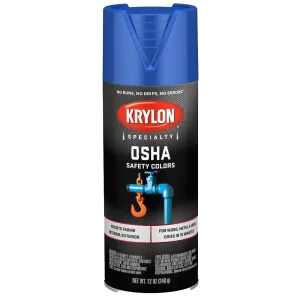 SPRAY PAINT SAFETY BLUE GLOSS 12 OZ K02416777