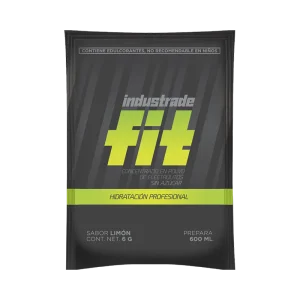 Industrade Fit hydration drink sachet lemon 600 ml sugar‑free