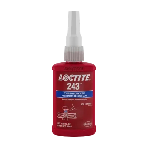 Loctite 243 threadlocker – removable strength 6ml