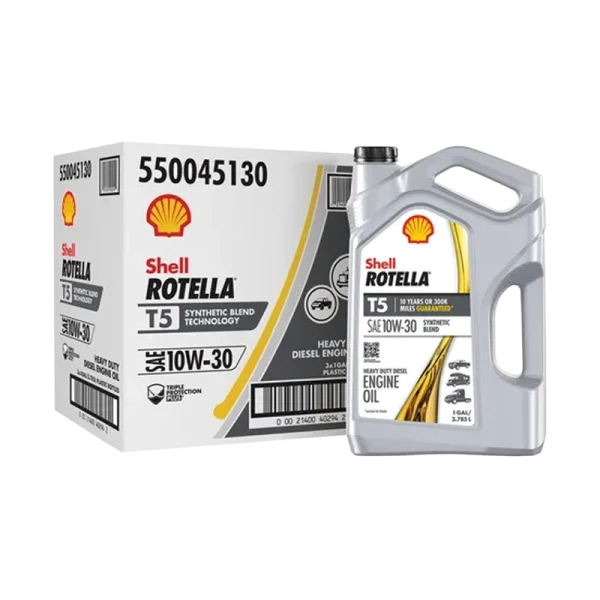 Shell Rotella Hd30 Diesel engine oil 10w-30 t5 hd 1 gal – SHELL ROTELLA 550045130 – All Parts