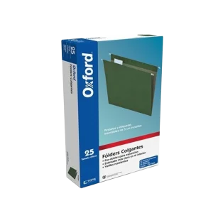 Oxford Green Hanging File Folder