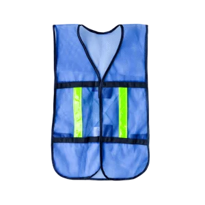 Fluorescent blue safety vest JYRSA