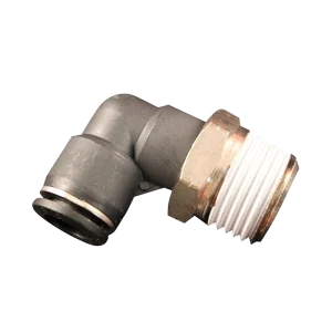 Milton 2202‑10 male elbow tubing connector 3/8 x 3/8 NPT