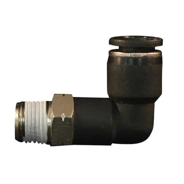 Milton 602 1/4" Male Hose End – Brass Barb Fitting, 3/8" ID Hose, Made In USA