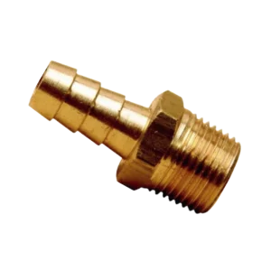Milton 600‑2 male hose barb connector – 1/8″ hose × 1/8″