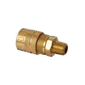 Milton 717BK ¼″ Hose Barb M‑Style Coupler
