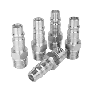 Milton 1857 G-style quick-connect plug – 1/2″ MNPT