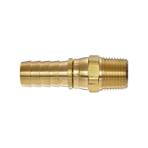 Milton 2200-12 male tubing connector – 1/2″ OD × 1/4″ NPT
