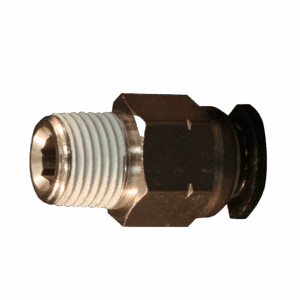 Milton 2200-3 male tubing connector 1/4" x 1/4" NPT