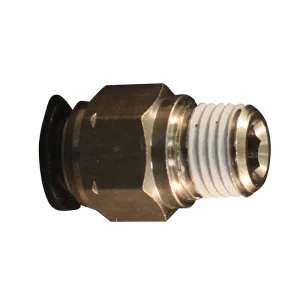 MILTON TUBING CONNECTOR MALE #2200-9 3/8 X 1/4