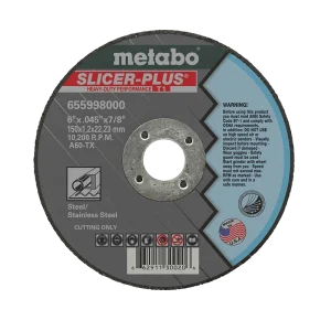 6″ DIAMOND CUTTING DISC 655998000 METABO