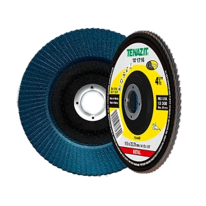 High-Performance Flap Disc 4-1/2" x 7/8" Grit 40 – Tenazit 1716 for Metal Sanding