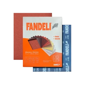 Powerful Industrial Sandpaper for Metal – Fandeli J86 Grit 180 Sheet P50