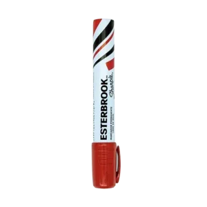 Permanent red marker fine tip – ESTERBROOK industrial