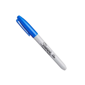 SHARPIE BLUE FINE POINT PERMANENT MARKER