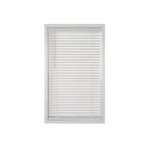 Faux wood blind 2″ 46x48 inches