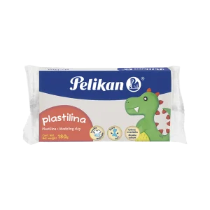 Pelikan white modeling clay 180 g bar