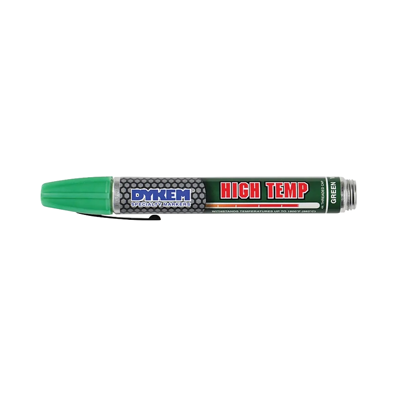 Green industrial marker medium tip – DYKEM
