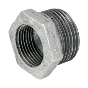 GALVANIZED BUSH REDUCTION 19MM X 10MM 3/4 X 3/8