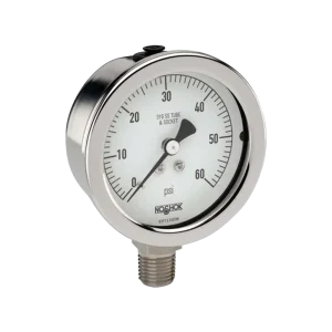 NOSHOK GAUGE 1/4"NPT 2.5 OD