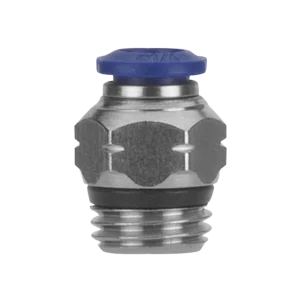 CONNECTOR STRAIGHT MALE 1/4' TUBE X 1/8'