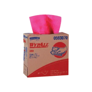 RED HYDROKNIT WYPALL X80 WIPE ROLL