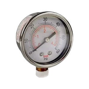 REMOTE STATION PRESSURE GAUGE 4' DIAL US