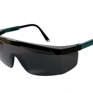 DARK SAFETY GLASSES WITH BLACK FRAME JYRSA JYR-1380G